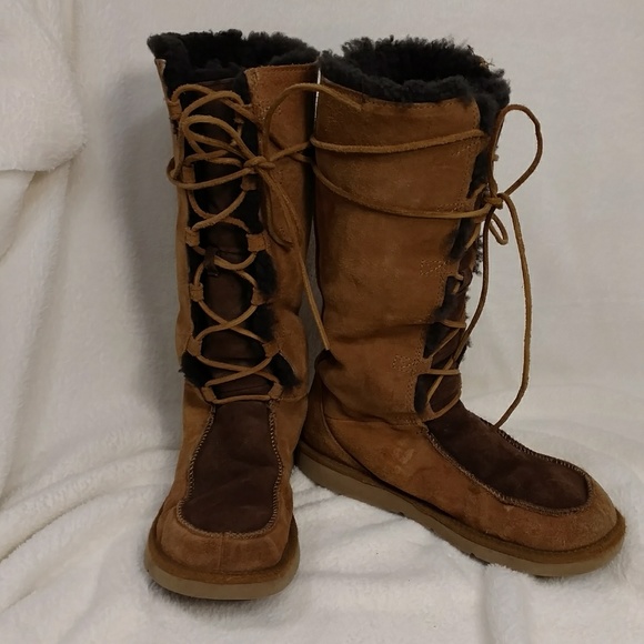 ugg lace up boots